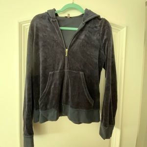 Navy Juicy Couture Tracksuit Jacket - XL